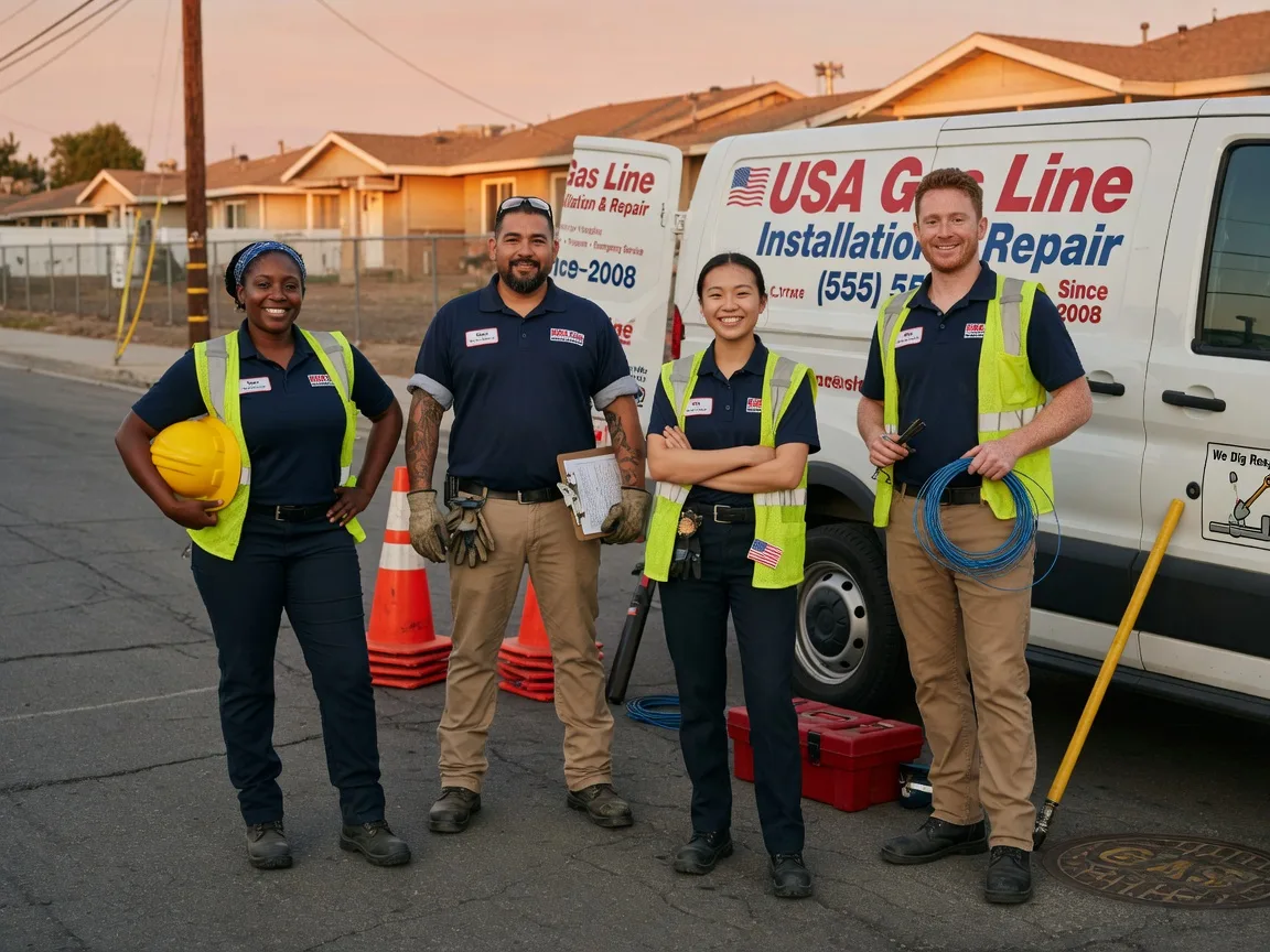 Gas Line Installation company in Dudley, PA